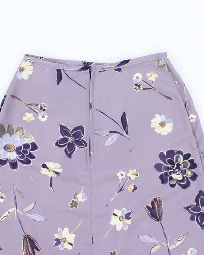 Vintage 90s Evidence Floral Skirt - XS