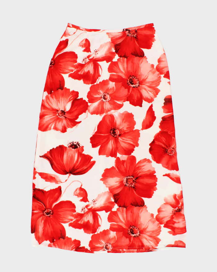 Vintage 90s 00s Liz Claiborne Floral Skirt - XS