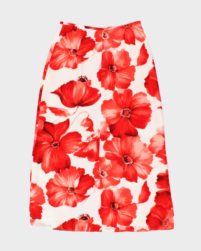 Vintage 90s 00s Liz Claiborne Floral Skirt - XS
