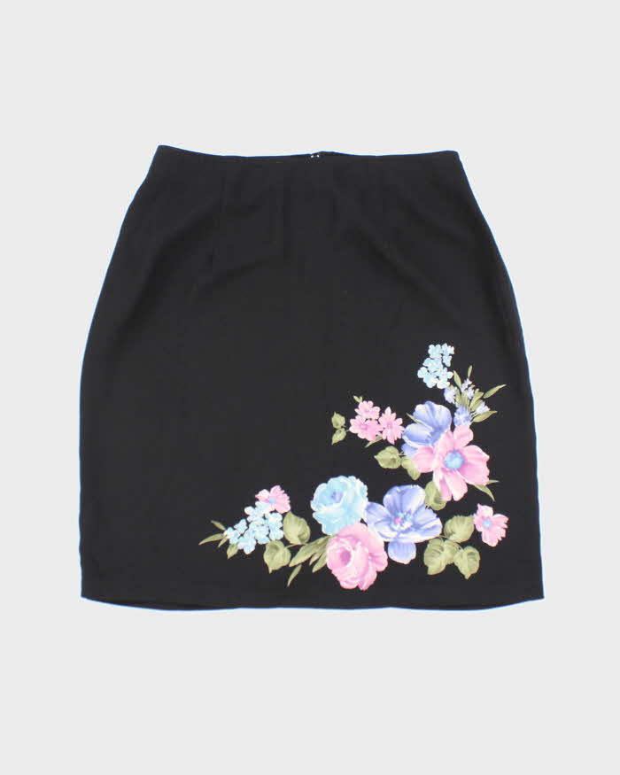 Vintage 90s AGB Floral Skirt - S