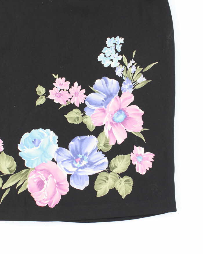 Vintage 90s AGB Floral Skirt - S