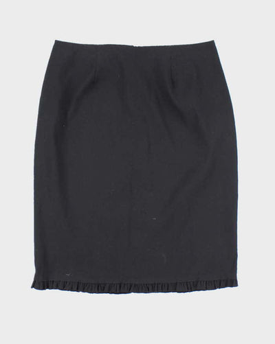 Vintage 90s Classique Collection Frilly Hem Suit Skirt - XS
