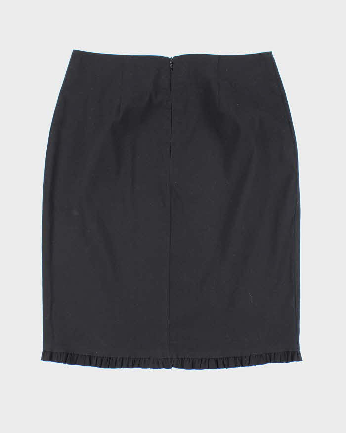 Vintage 90s Classique Collection Frilly Hem Suit Skirt - XS