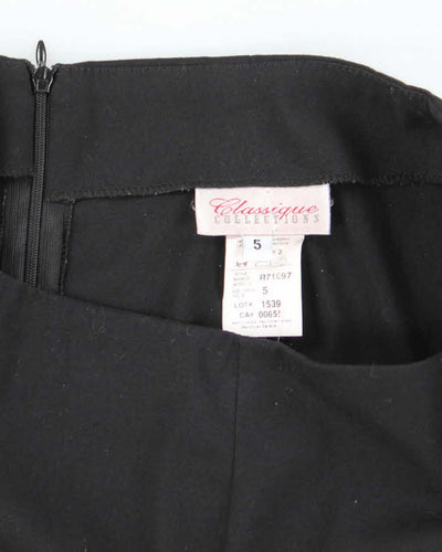Vintage 90s Classique Collection Frilly Hem Suit Skirt - XS
