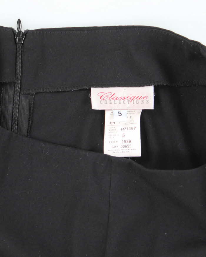 Vintage 90s Classique Collection Frilly Hem Suit Skirt - XS