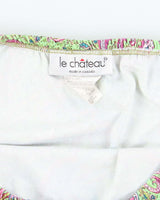 Vintage 90s Le Chateau Triangle hem Paisley Pattern Skirt - M