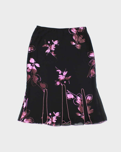 Vintage 90s Joseph Ribkoff Floral Skirt - S