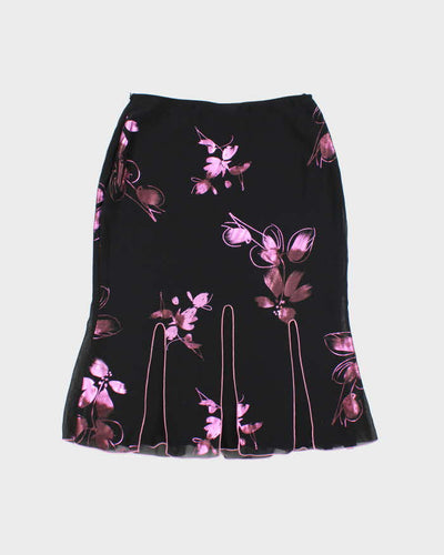 Vintage 90s Joseph Ribkoff Floral Skirt - S