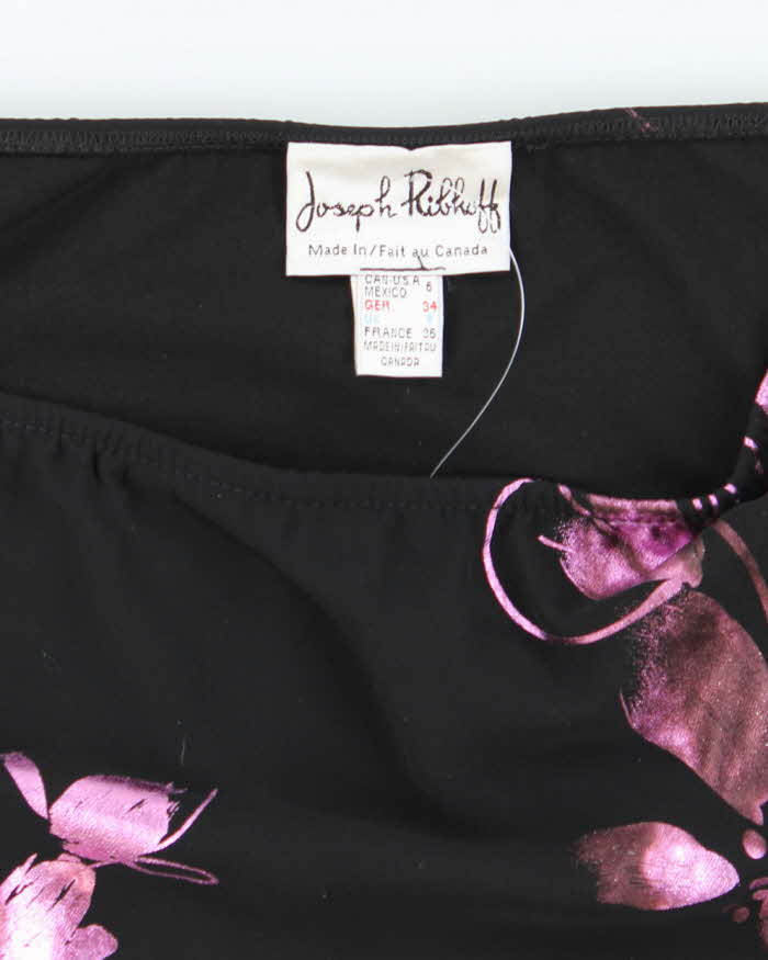 Vintage 90s Joseph Ribkoff Floral Skirt - S