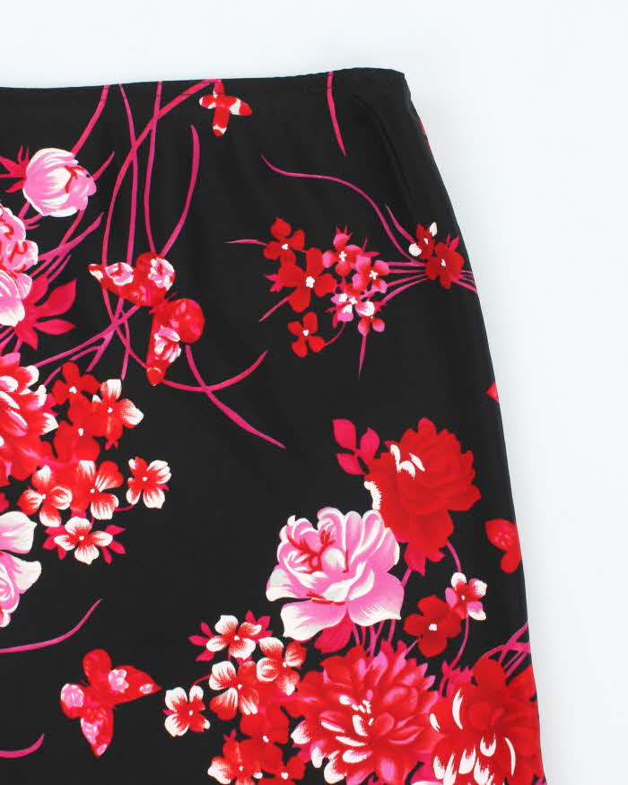 Vintage 90s Suzy Shier Floral Skirt - S