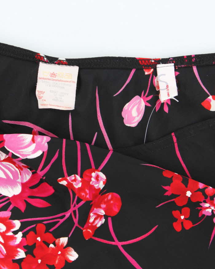 Vintage 90s Suzy Shier Floral Skirt - S