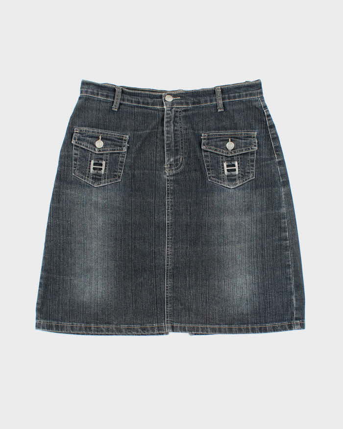 Vintage Y2k 00s Yarrter Denim Skirt - S