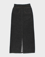 Vintage 90s MCMC Paris Denim Maxi Skirt - XS