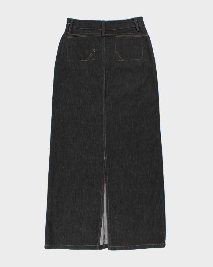 Vintage 90s MCMC Paris Denim Maxi Skirt - XS
