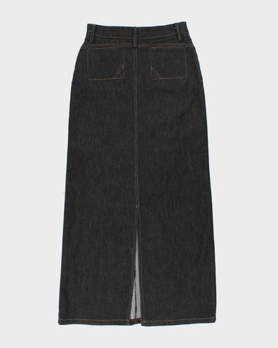 Vintage 90s MCMC Paris Denim Maxi Skirt - XS