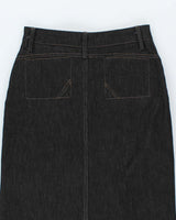 Vintage 90s MCMC Paris Denim Maxi Skirt - XS