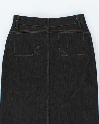 Vintage 90s MCMC Paris Denim Maxi Skirt - XS