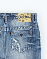Vintage Y2k 00s Guess Denim Mini Skirt - W31