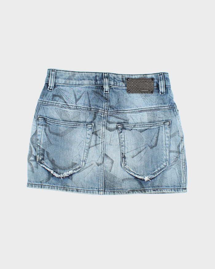 Vintage Y2k 00s Diesel Denim Mini Skirt - W27