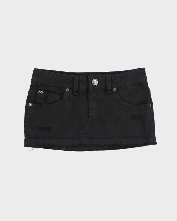 Vintage Y2k 00s Miss Sixty Denim Mini Skirt - W28