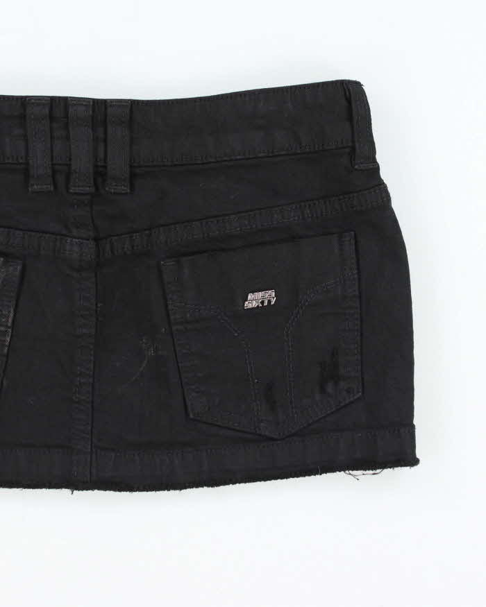 Vintage Y2k 00s Miss Sixty Denim Mini Skirt - W28