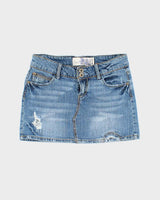 Vintage Y2k 00s Chloe Denim Skirt - W28