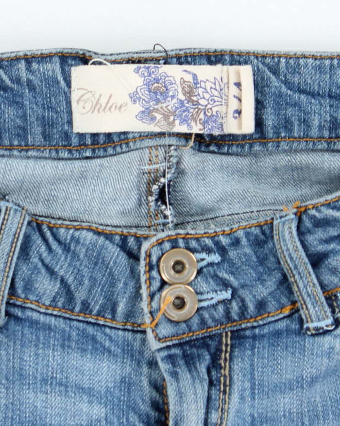 Vintage Y2k 00s Chloe Denim Skirt - W28
