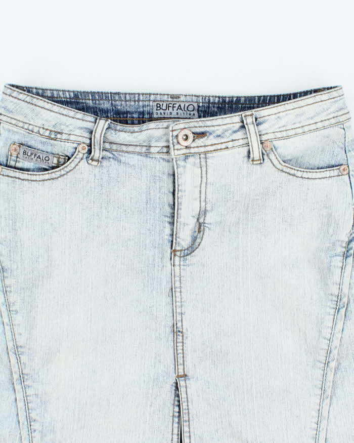 Vintage Y2k 00s Buffalo Denim Skirt - W27