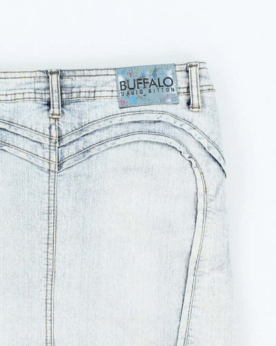 Vintage Y2k 00s Buffalo Denim Skirt - W27