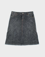Vintage Y2k 00s Esprit Denim Skirt - M