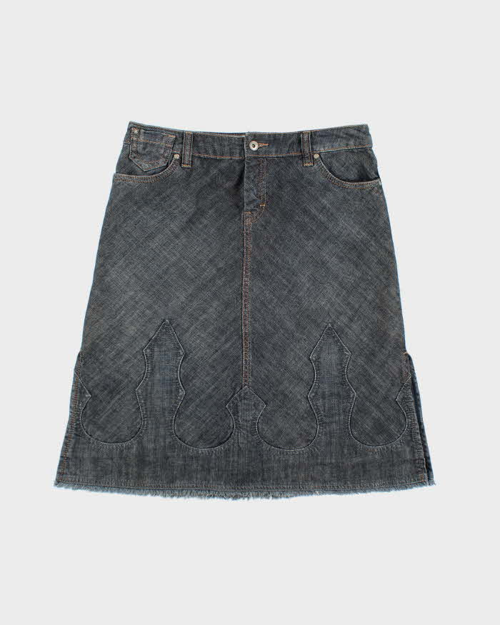 Vintage Y2k 00s Esprit Denim Skirt - M