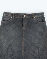 Vintage Y2k 00s Esprit Denim Skirt - M