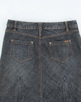 Vintage Y2k 00s Esprit Denim Skirt - M