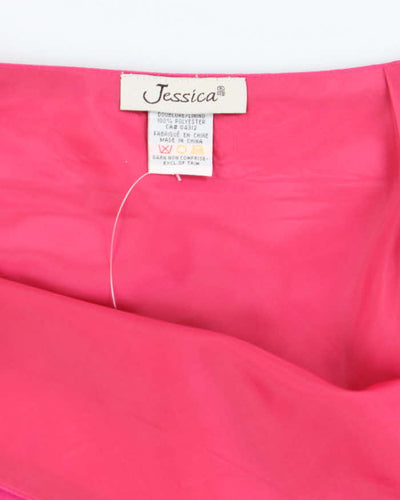 Vintage Y2k 00s Jessica Beaded Linen Skirt - S