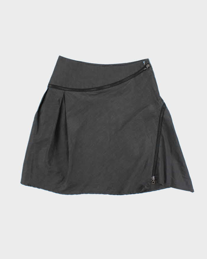 Vintage Y2k 00s Sarah Pacini Zip Skirt - S