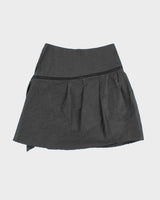 Vintage Y2k 00s Sarah Pacini Zip Skirt - S