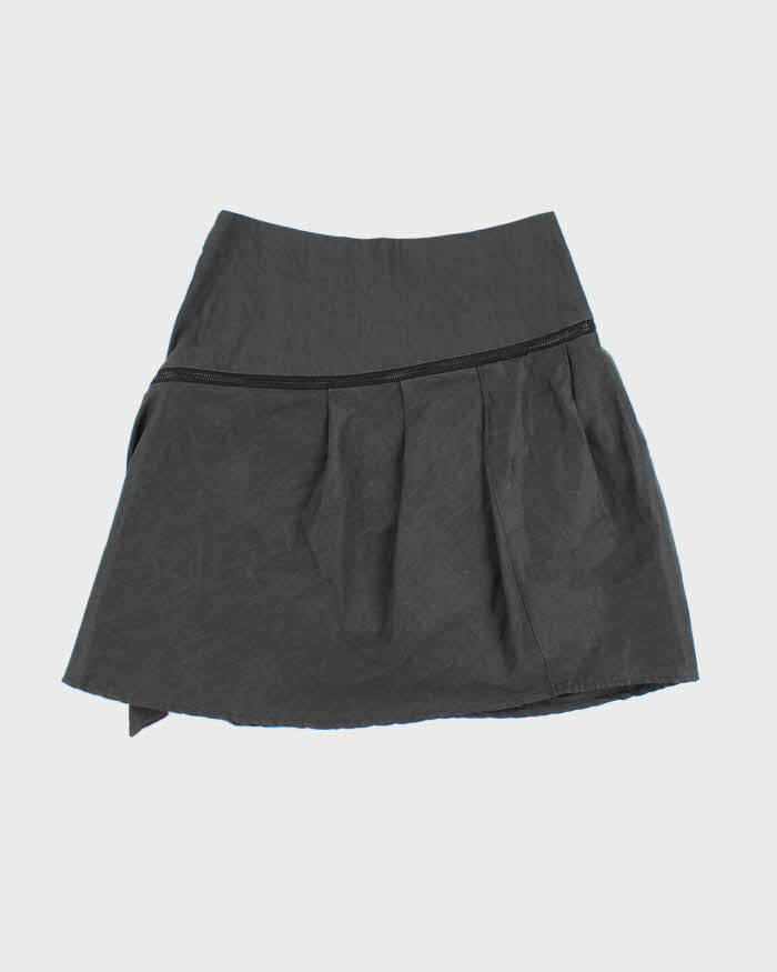 Vintage Y2k 00s Sarah Pacini Zip Skirt - S