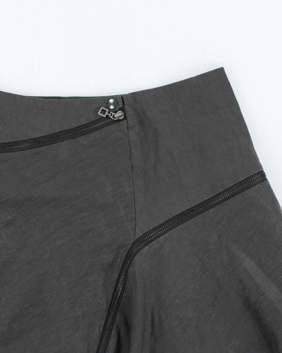 Vintage Y2k 00s Sarah Pacini Zip Skirt - S