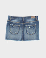 Vintage Y2k 00s Garage Denim Mini Skirt - S