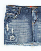 Vintage Y2k 00s Garage Denim Mini Skirt - S