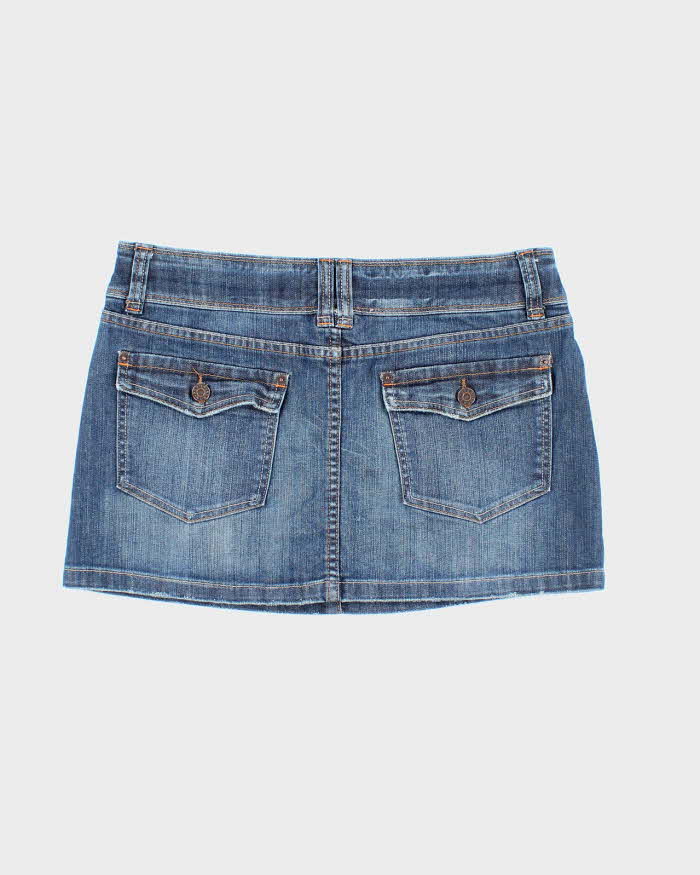 Vintage Y2k 00s Guess Denim Mini Skirt - S