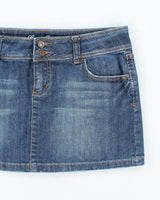 Vintage Y2k 00s Guess Denim Mini Skirt - S