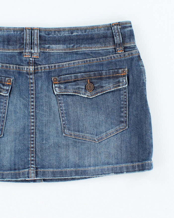 Vintage Y2k 00s Guess Denim Mini Skirt - S