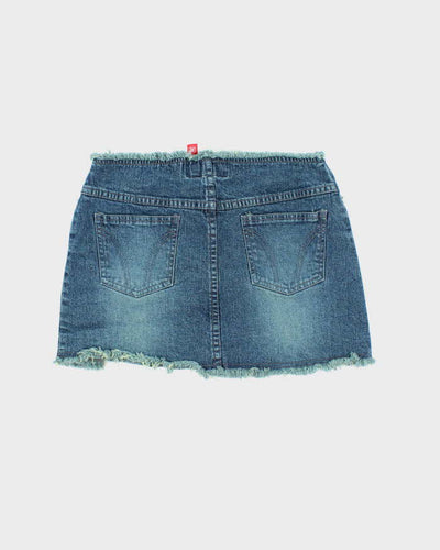 Vintage Y2k 00s Bongo Denim Mini Skirt - XS