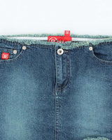 Vintage Y2k 00s Bongo Denim Mini Skirt - XS