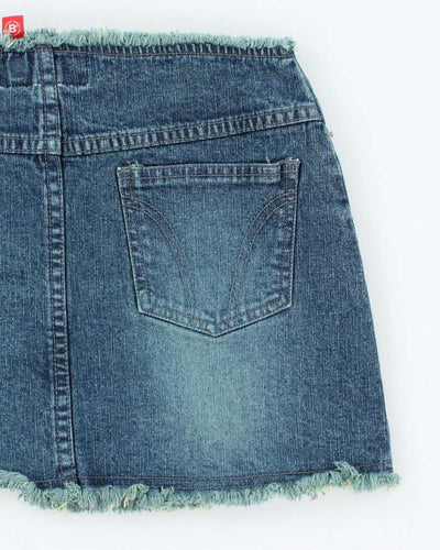 Vintage Y2k 00s Bongo Denim Mini Skirt - XS