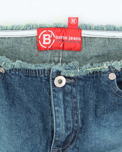 Vintage Y2k 00s Bongo Denim Mini Skirt - XS