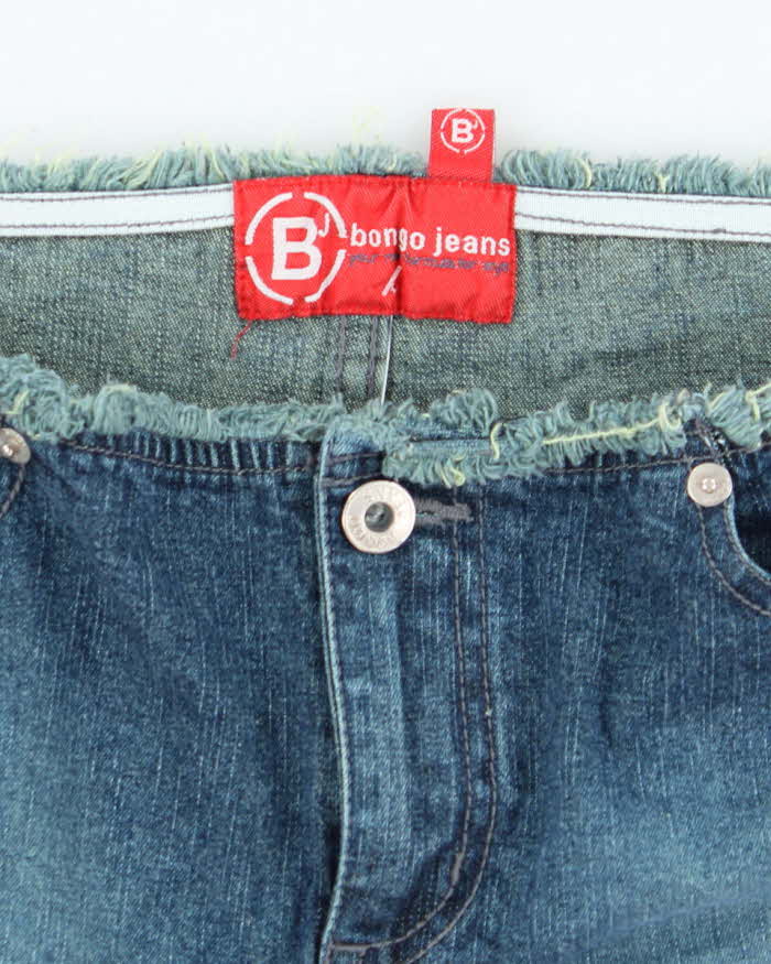 Vintage Y2k 00s Bongo Denim Mini Skirt - XS