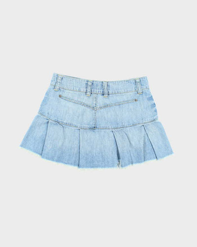 Vintage Y2k 00s Guess Denim Mini Skirt - XS