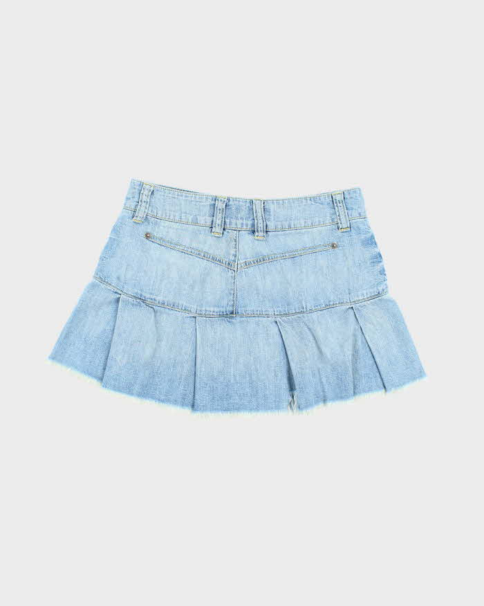 Vintage Y2k 00s Guess Denim Mini Skirt - XS